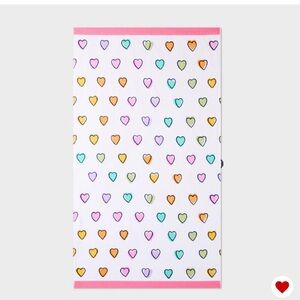 Disco Hearts Wave Beach towel Roller Rabbit x Target